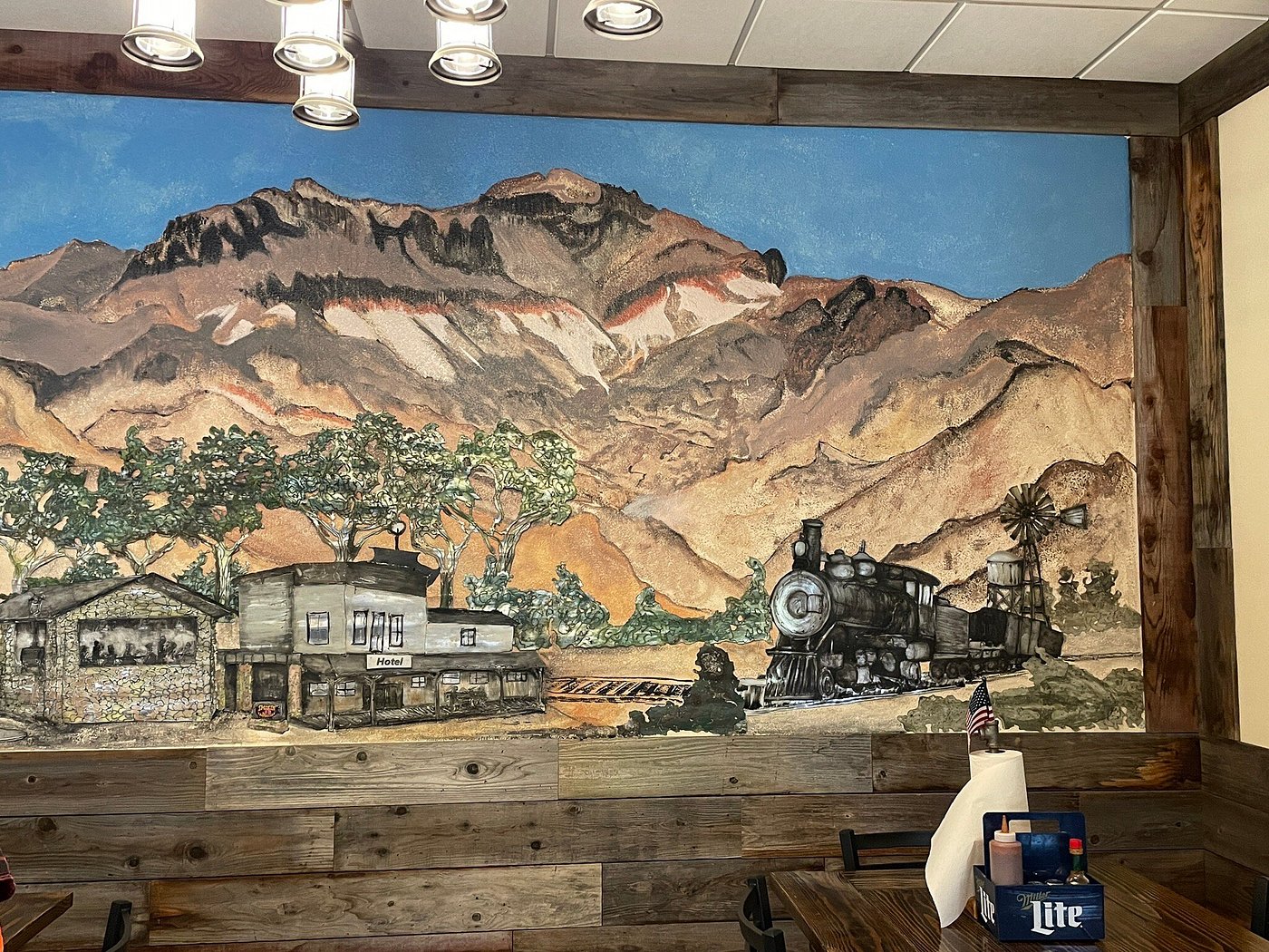 Inside Smokin' J's Barbecue